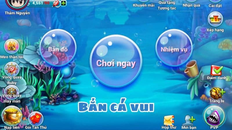 Hướng dẫn cách chơi bắn cá vui mọi lúc